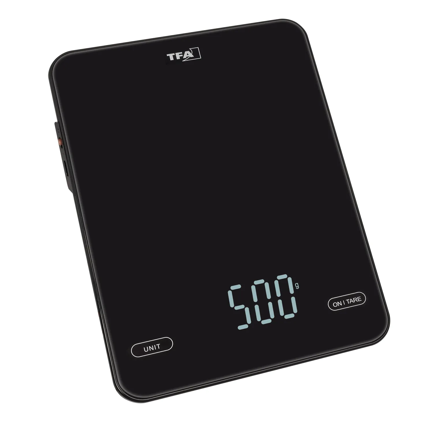 TFA Dostmann Pancake 50.2010 Küchenwaage schwarz 10 kg