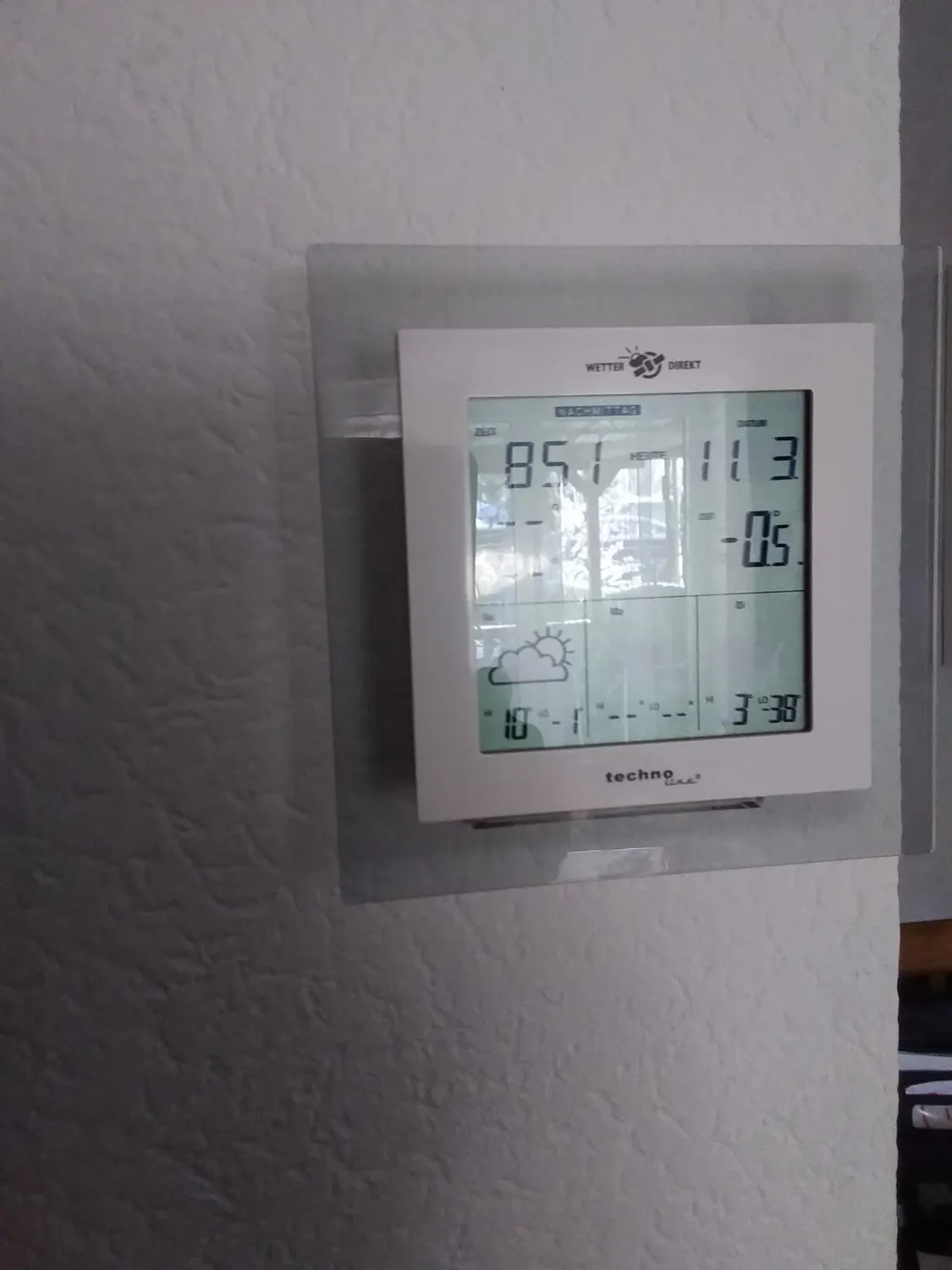 Technoline WD4017 Wetterstation WetterDirekt schwarz-weiß