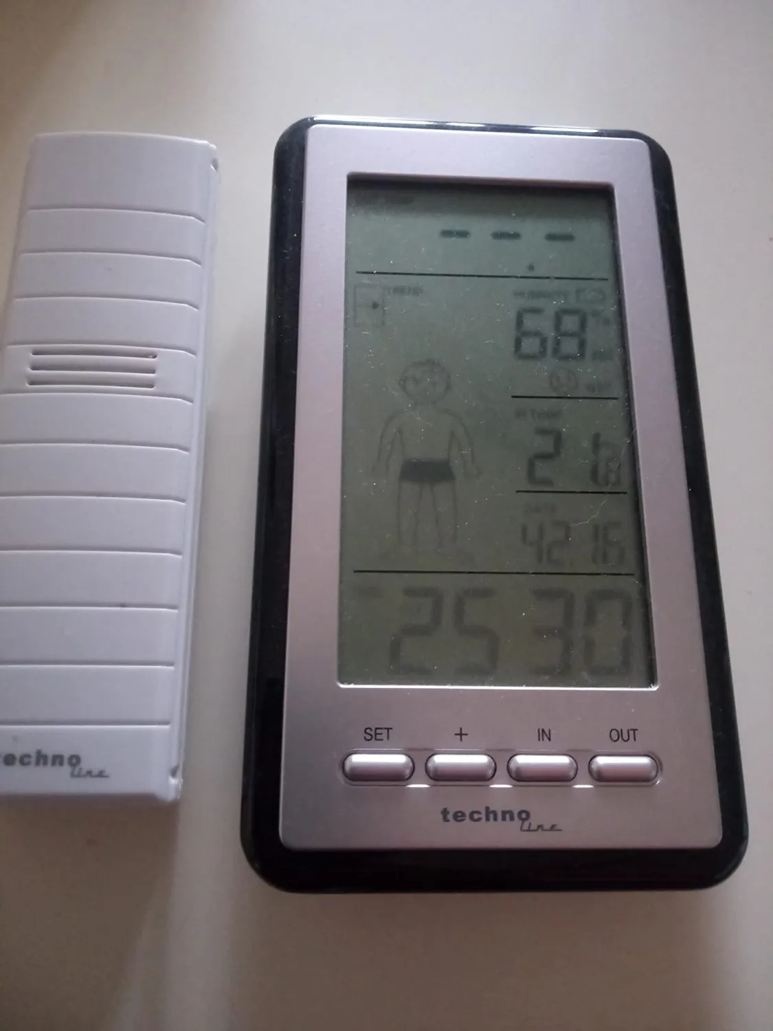 Technoline WS 9632-IT Wetterstation mit Wettermännchen