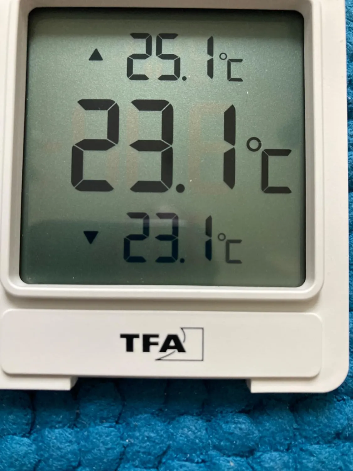 TFA Dostmann Windoo 30.1067.15 Fensterthermometer Grau wetterfest