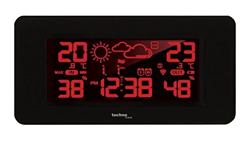 Technoline WS 6445 Funk-Wetterstation Farbdisplay Sensor