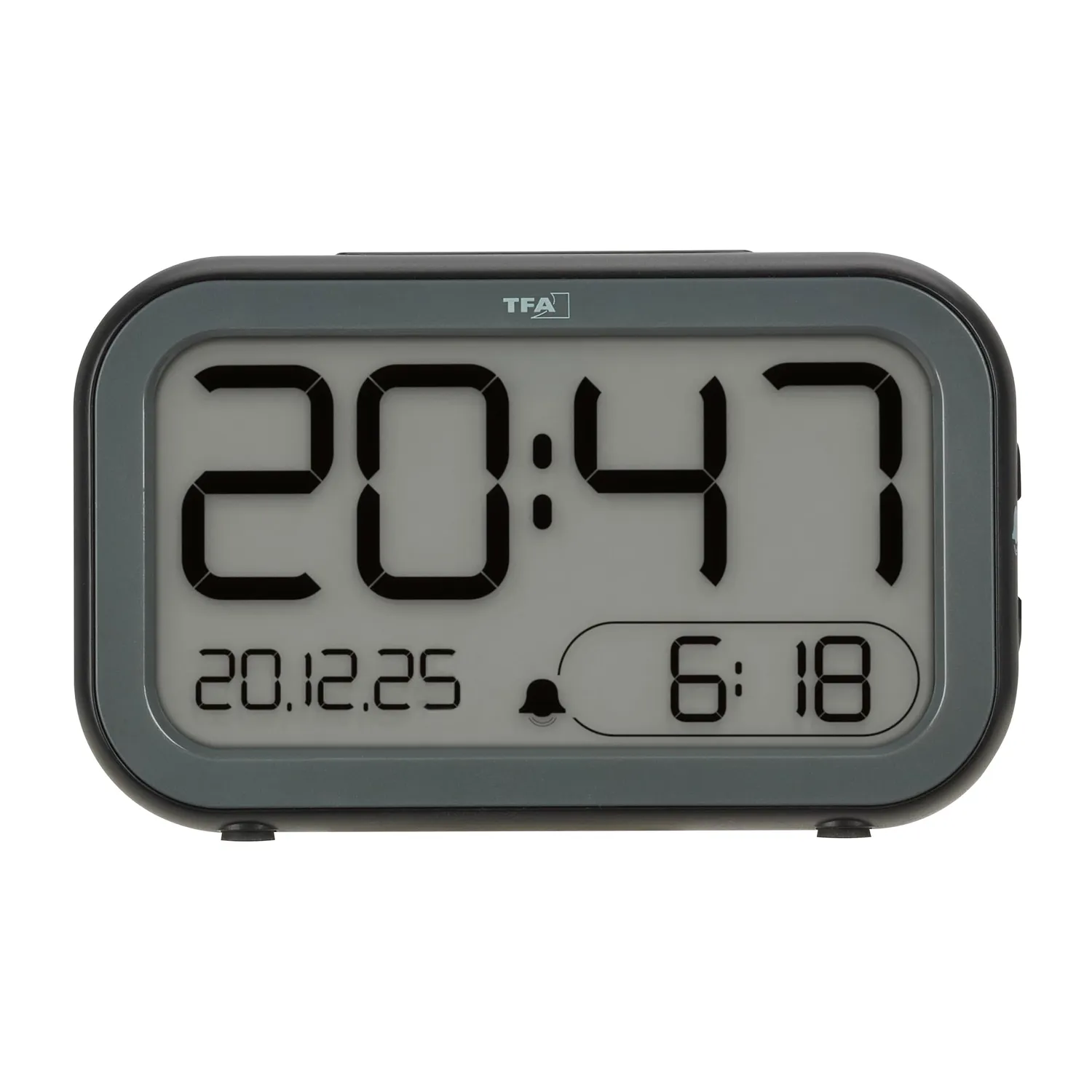 TFA Dostmann Bingo Hybrid 60.2048 Digitalwecker schwarz
