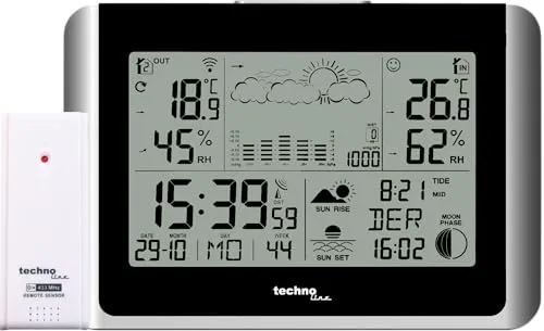 Technoline WS6767 Funk-Wetterstation mit Außensensor