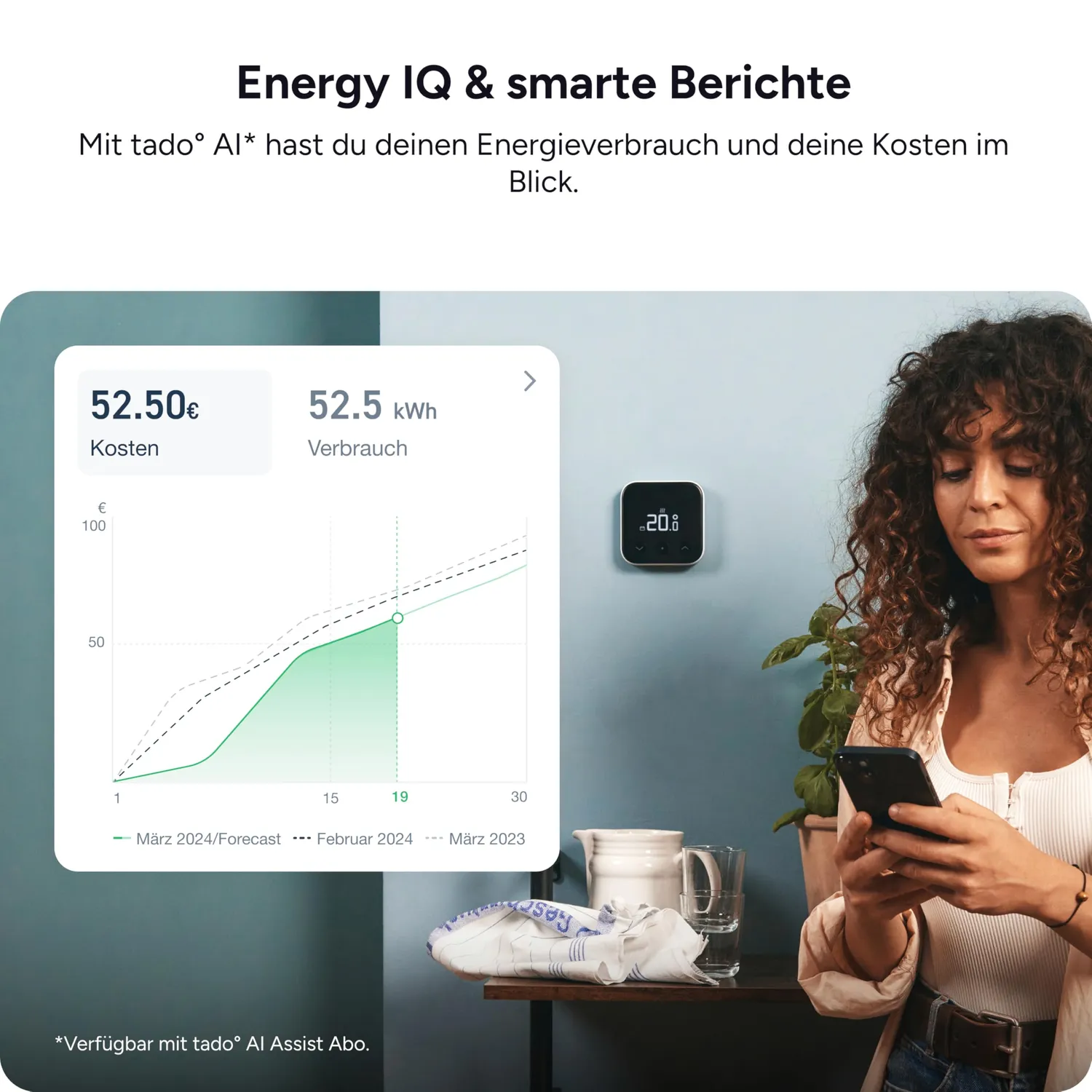 tado° X smartes Thermostat Starter Kit Fußbodenheizung mit Bridge
