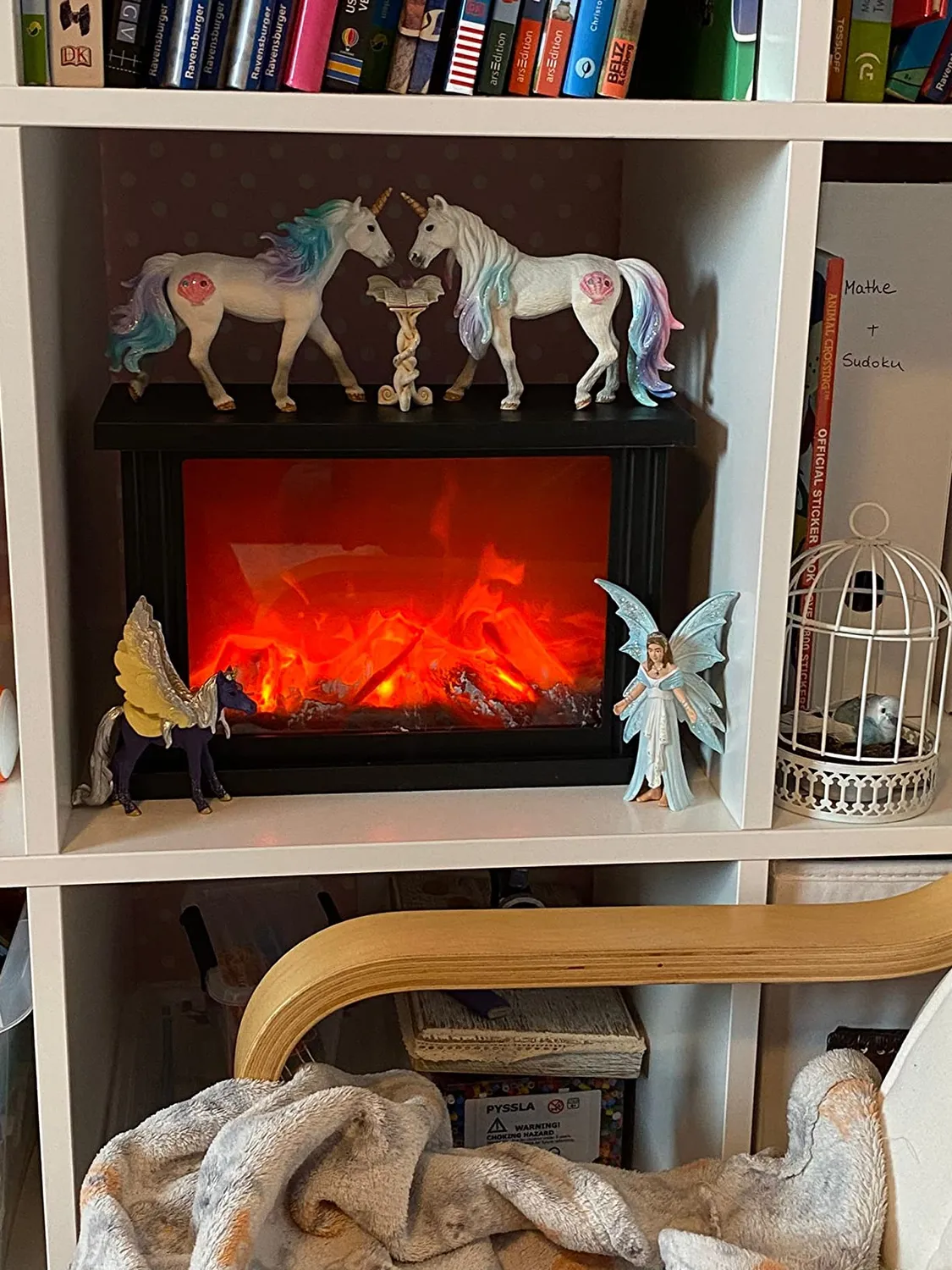 Technoline T9800 LED-Kamin mit Flammeneffekt