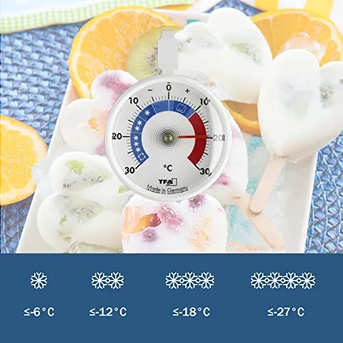 TFA Dostmann 14.4006 Kühlthermometer analog weiß 72 mm