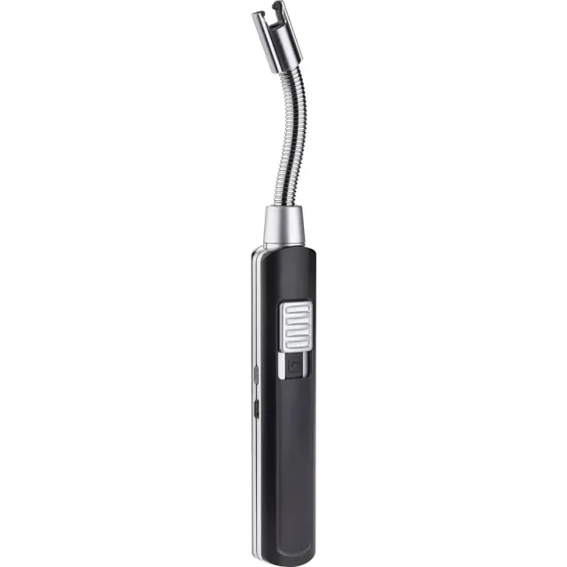 TFA Dostmann Stabfeuerzeug Lichtbogen USB schwarz