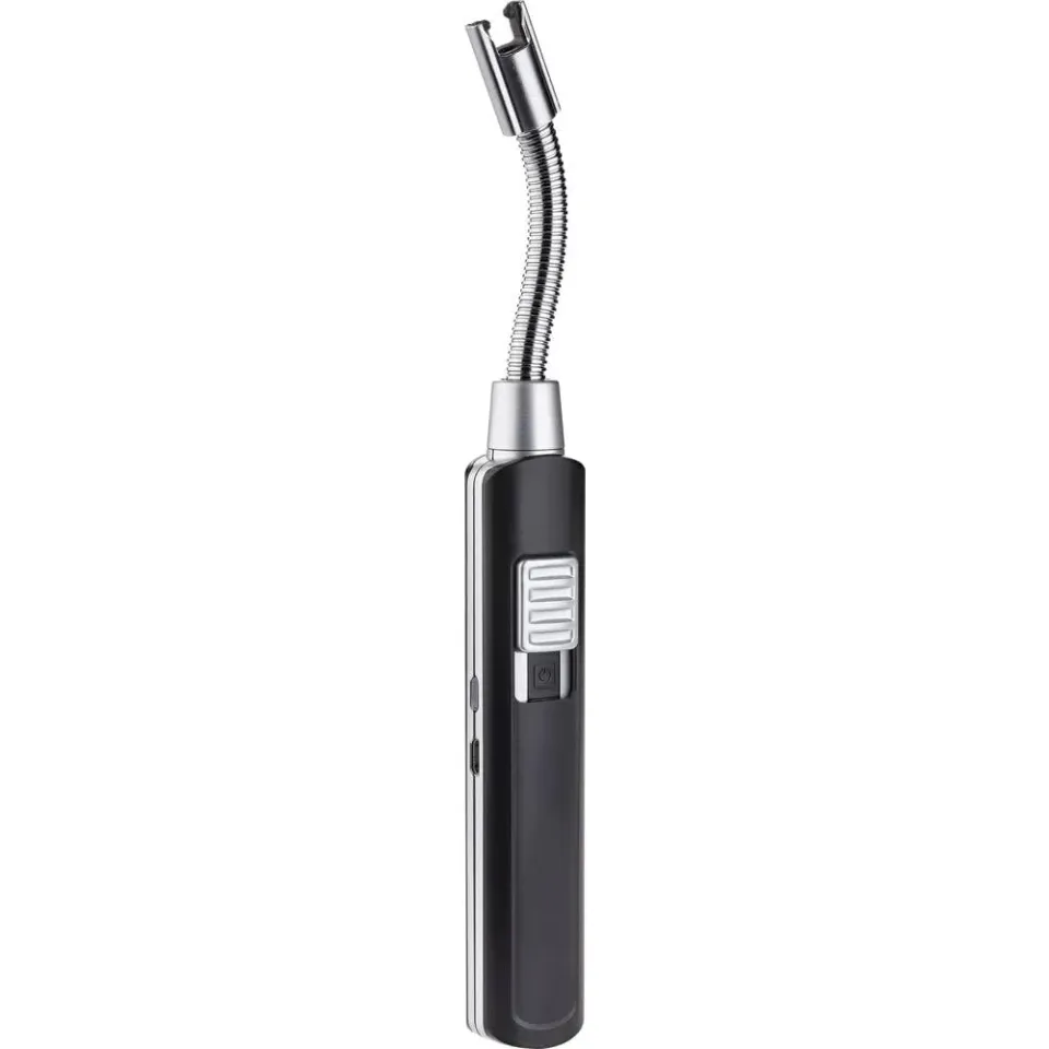 TFA Dostmann Stabfeuerzeug Lichtbogen USB schwarz