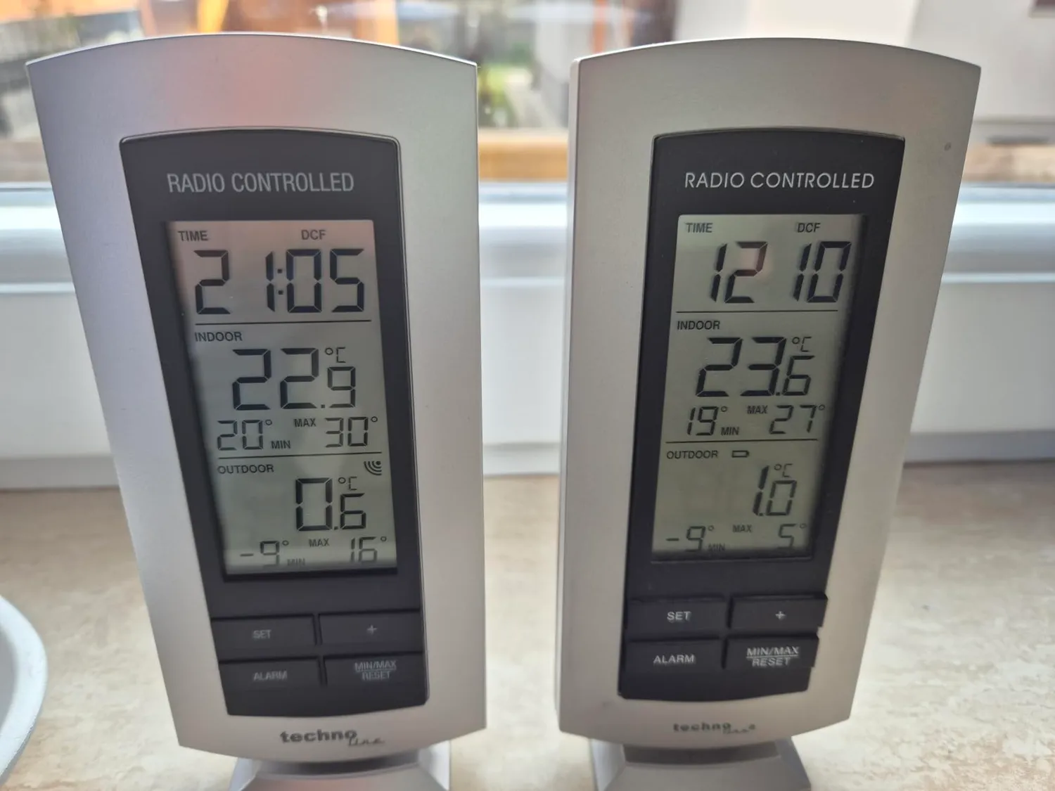 Technoline WS 9140 Funk-Wetterstation Außensensor Min Max