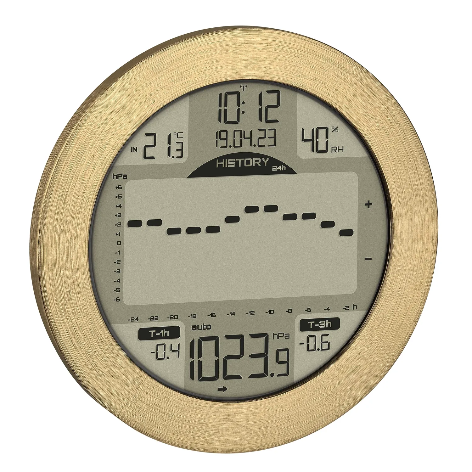 TFA Dostmann Meteomar 35.1124.10 Wetterstation Barometer Grau