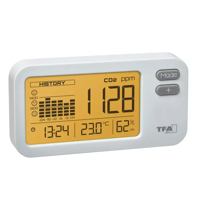TFA Dostmann Airco2ntrol Coach 31.5009 CO2-Monitor weiß