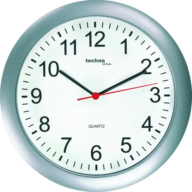 Technoline WT 7700 Wanduhr 33 cm Quarzuhr klassisch