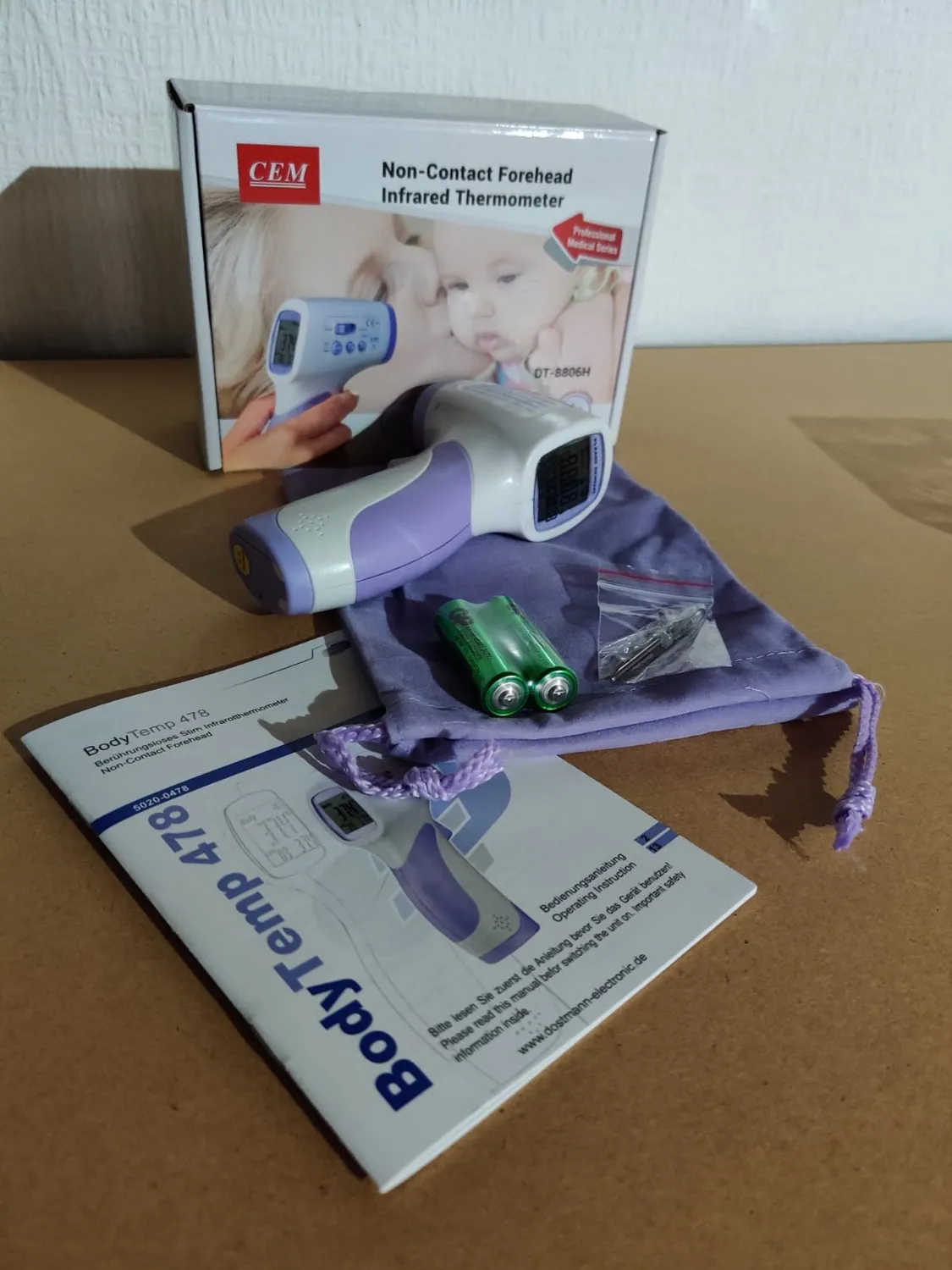 TFA Dostmann Bodytemp 478 Fieberthermometer infrarot kontaktlos