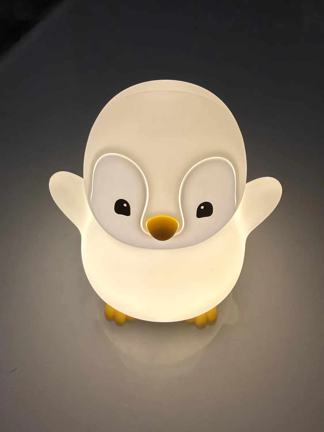 TFA Dostmann 43.2043 Nachtlicht Pinguin grau