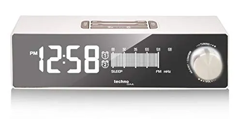 Technoline WT 483 Radiowecker Retro mit USB-Anschluss