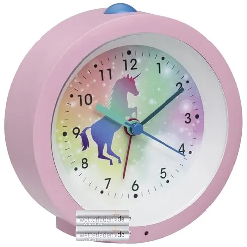 TFA Dostmann 60.1033.06 Kinderwecker Rakete blau lautlos