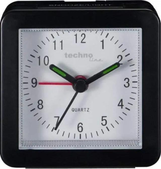 Technoline SC Quarz-Wecker analog schwarz
