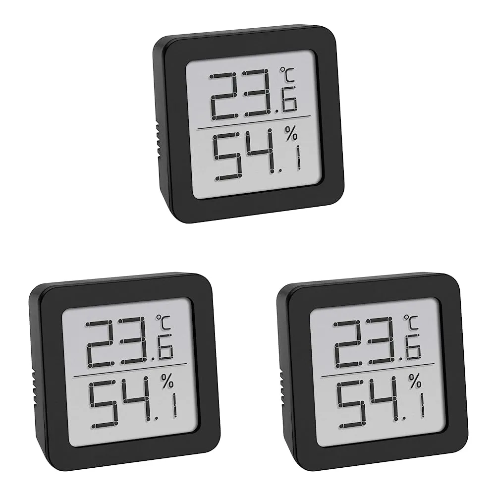 TFA Dostmann 30.5051.02 Thermo-Hygrometer weiß Magnet