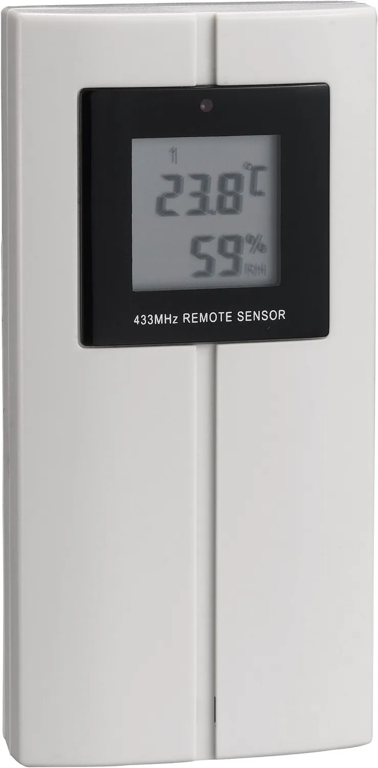 Technoline WS 9480 Temperaturstation weiß-chrom