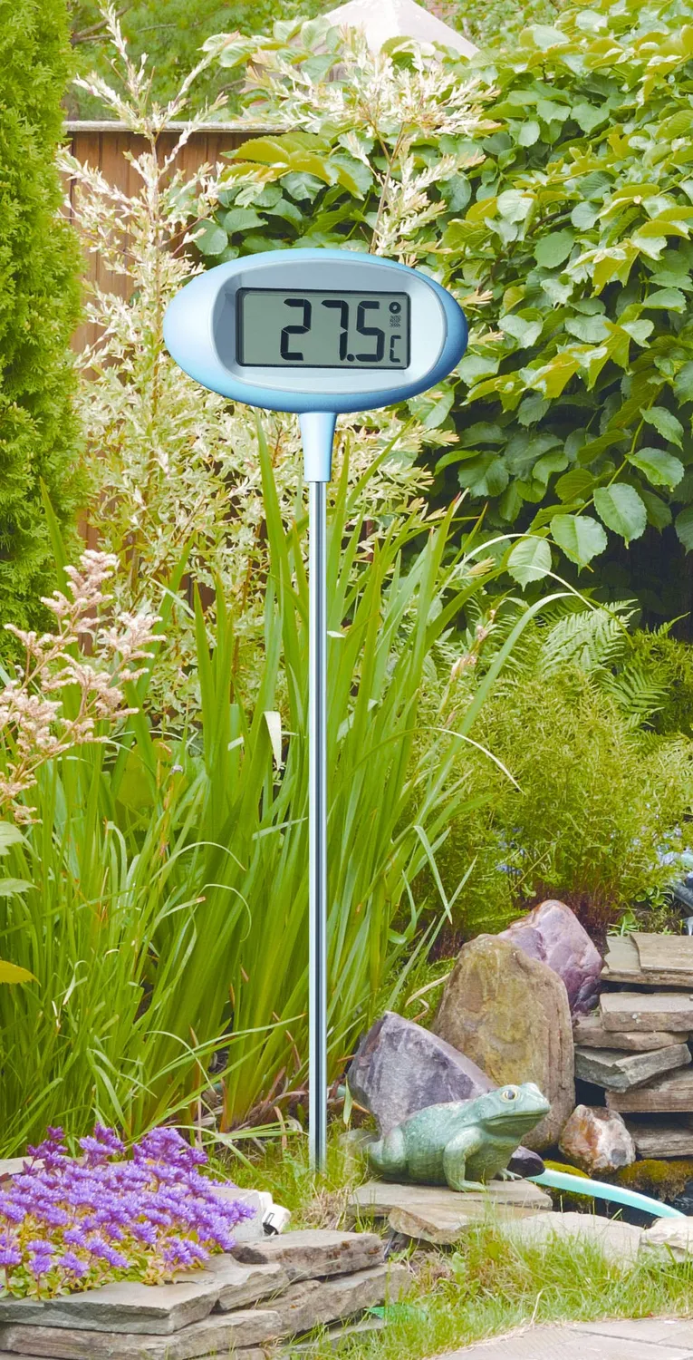 TFA Dostmann Orion 30.2024.06 Gartenthermometer Grau 80cm