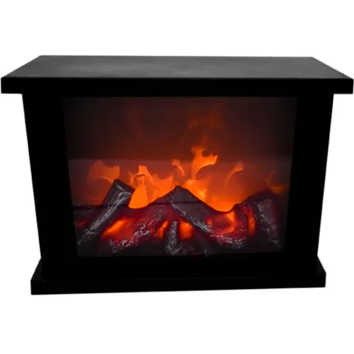 Technoline T9800 LED-Kamin mit Flammeneffekt
