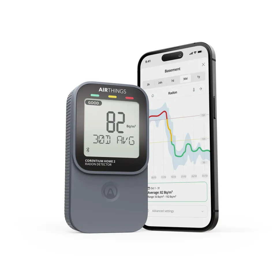 Airthings Corentium Home 2 325 Radonmessgerät Bluetooth