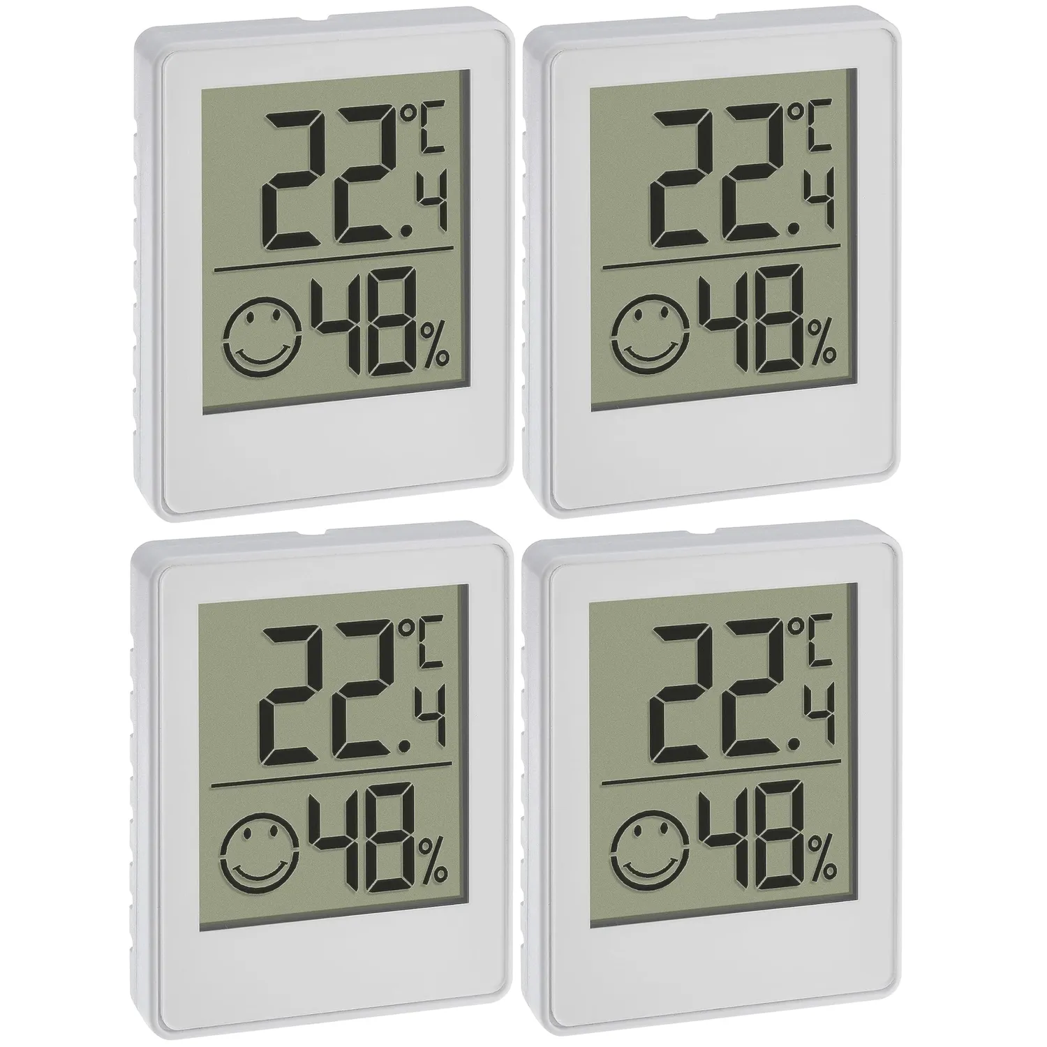 TFA Dostmann 30.5039.02 Mini Thermo-Hygrometer weiß
