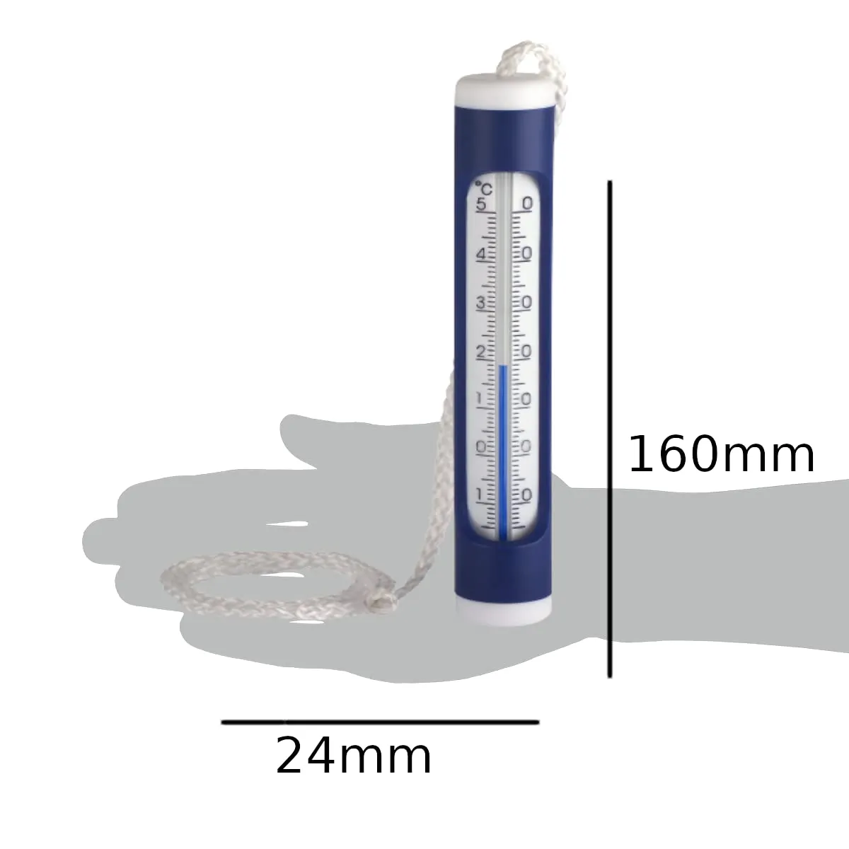 TFA Dostmann 40.2004 Poolthermometer analog -15 bis 50°C