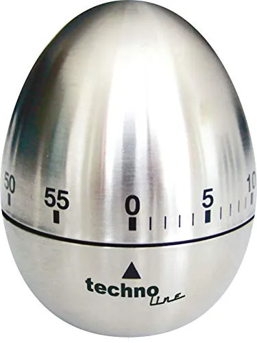 Technoline KZW II Kurzzeitwecker Ei Metall analog 60 Min