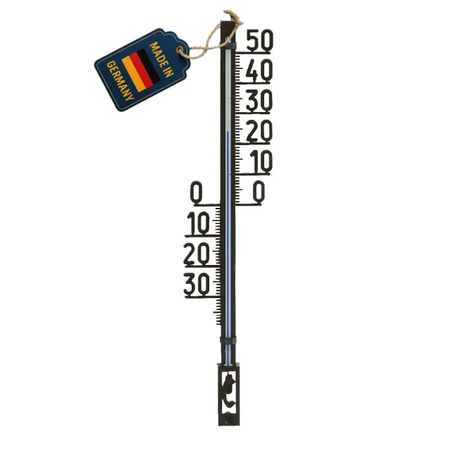 TFA Dostmann Außenthermometer 12.6003 analog schwarz