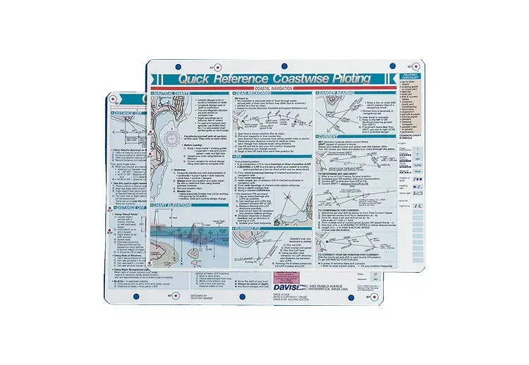 Davis 126 Coastwise Piloting Navigationskarte 22x28