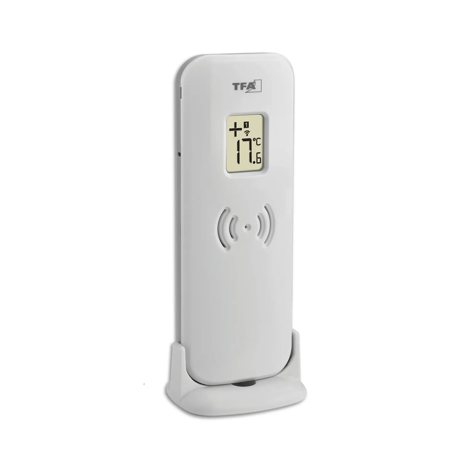 TFA Dostmann 30.3073.01 Double-Check Funk-Thermometer schwarz