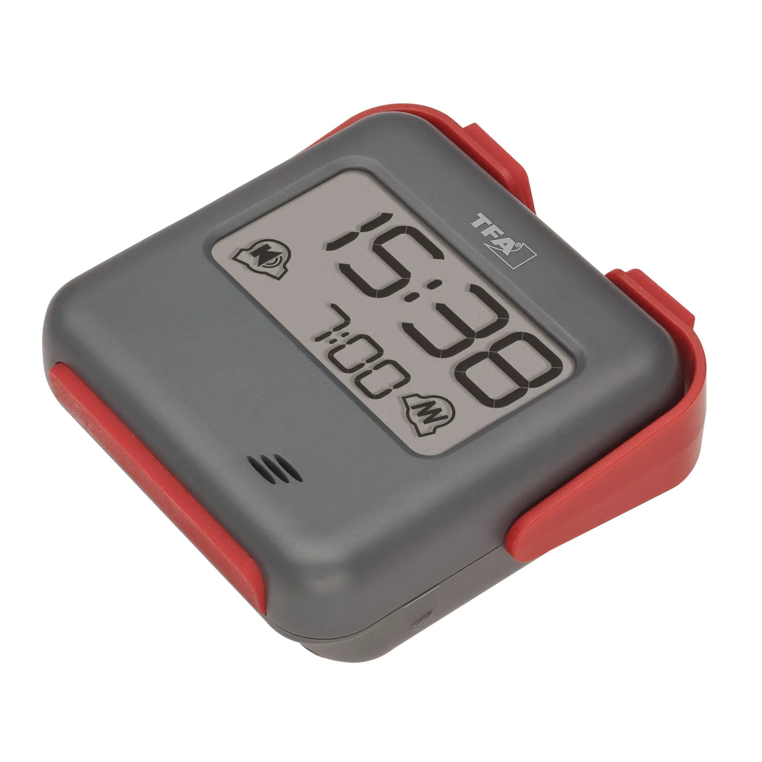 TFA Dostmann Buzz 60.2031.10 Reisewecker Vibration grau