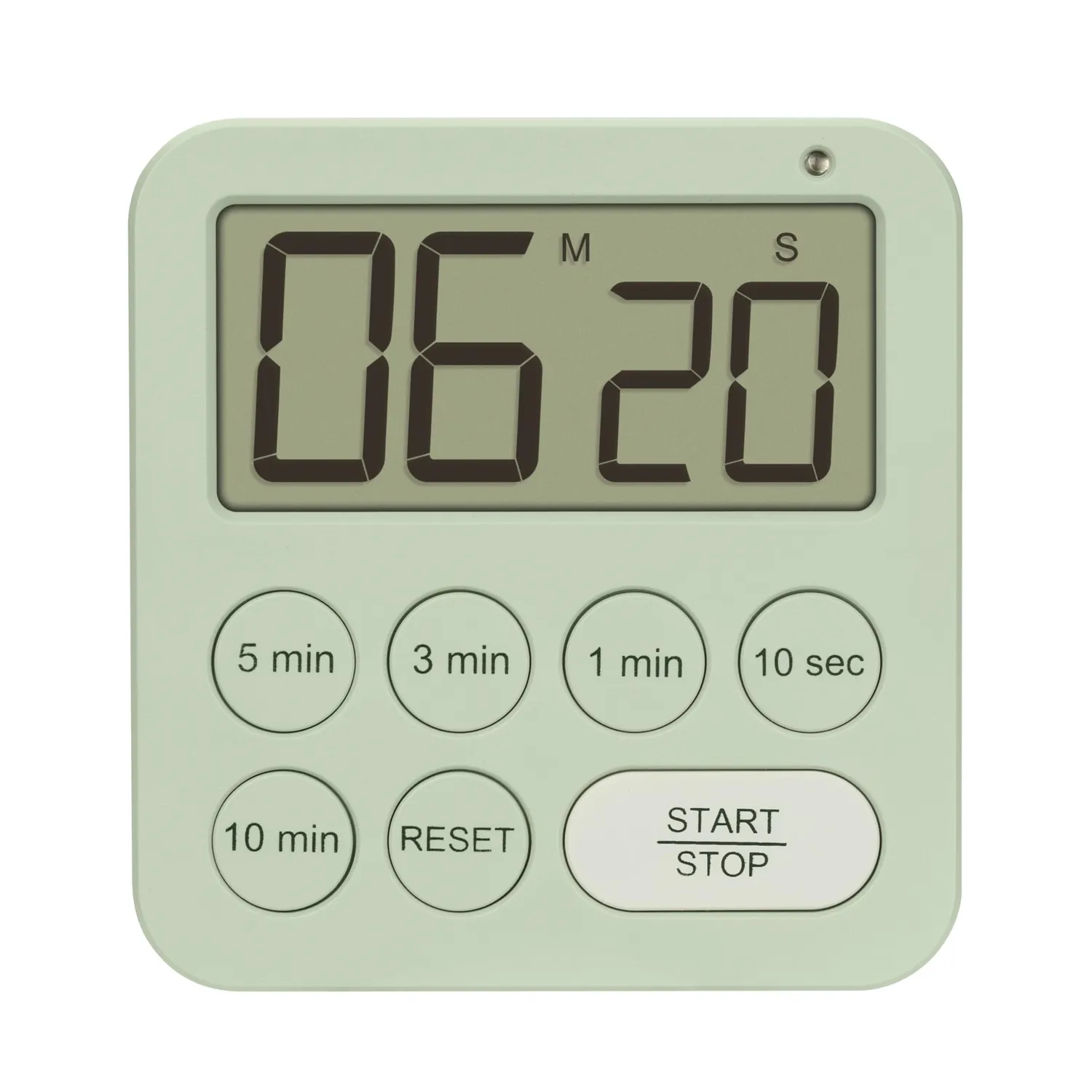 TFA Dostmann 38.2056 Timer digital grün magnetisch