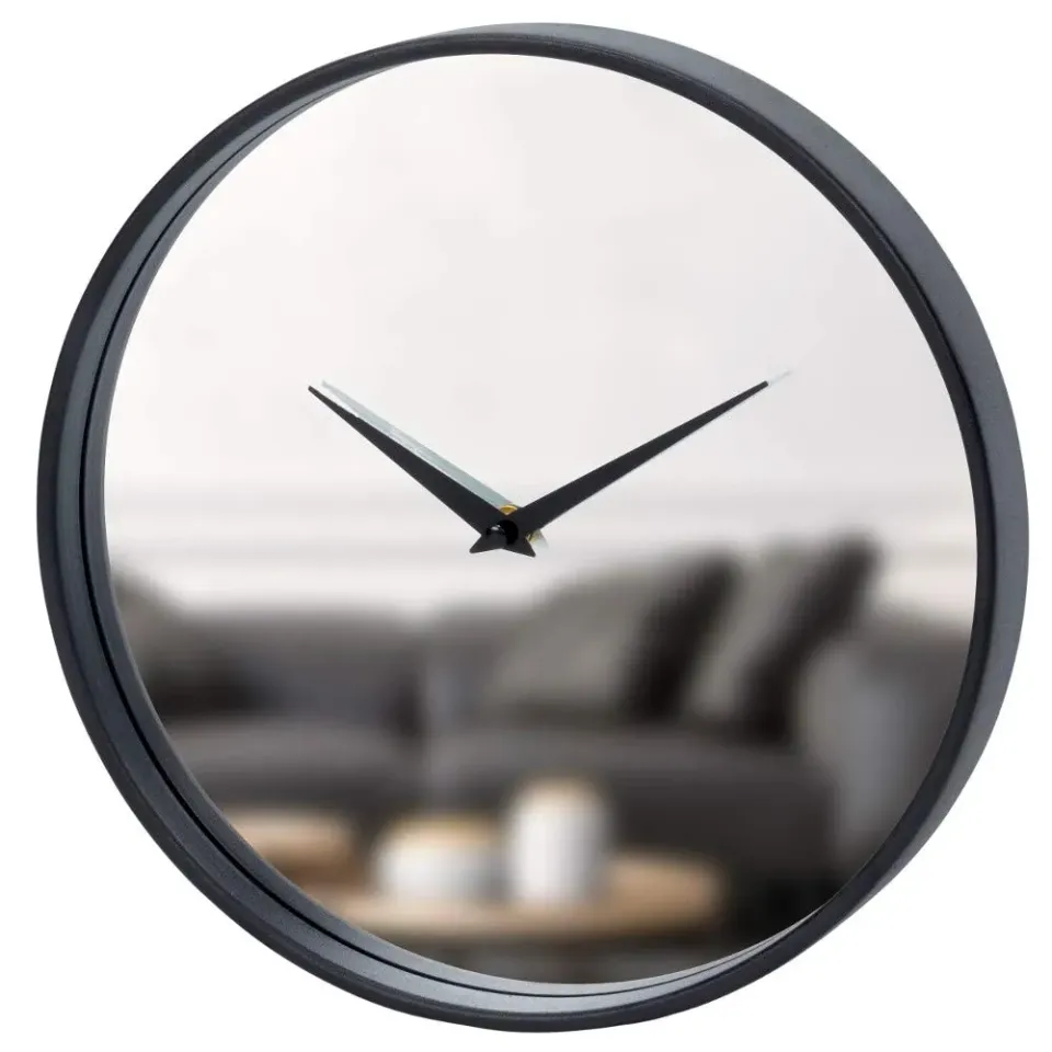 Technoline Manhattan 777063B Wanduhr 30 cm Spiegel