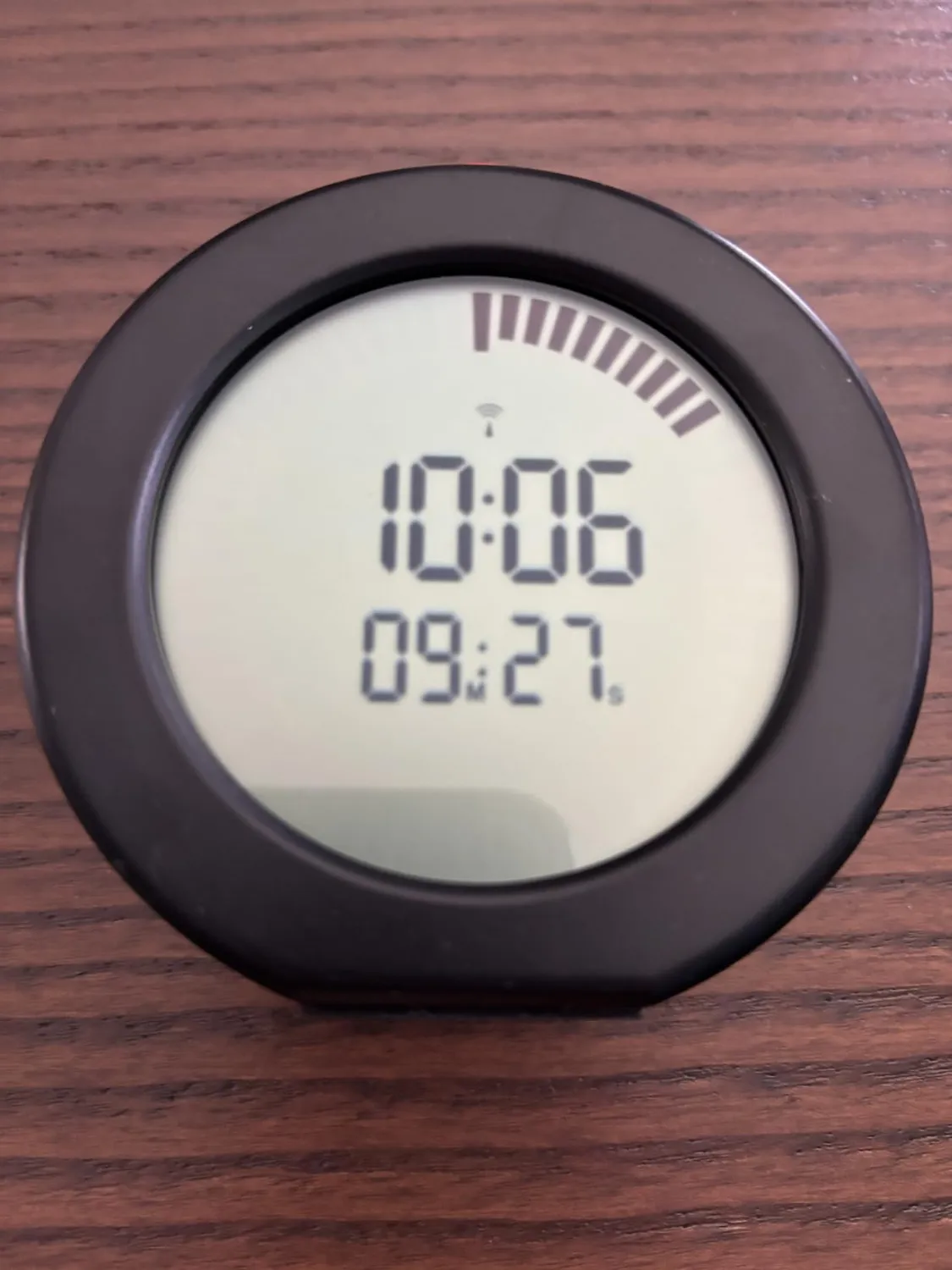 TFA Dostmann 60.2569 digitaler Funk-Wecker Timer schwarz