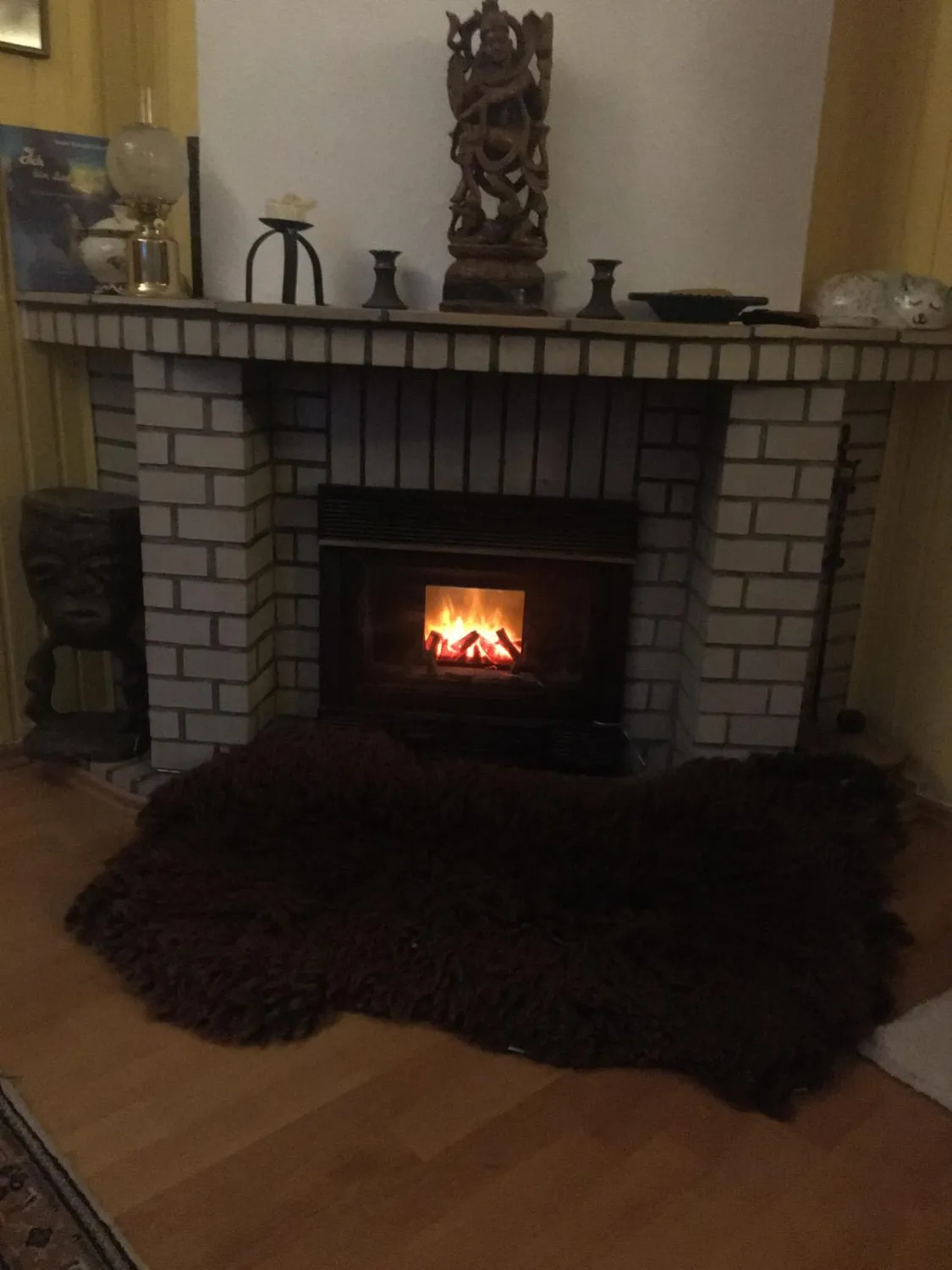 Technoline T9800 LED-Kamin mit Flammeneffekt