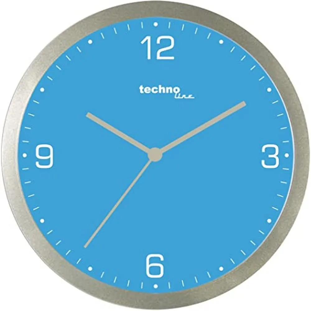 Technoline WT 9000 Quarzwanduhr Lila Ø 30 cm Kunststoff