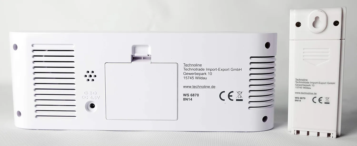 Technoline WS 6870 Wetterstation mit TX 960 Außensender