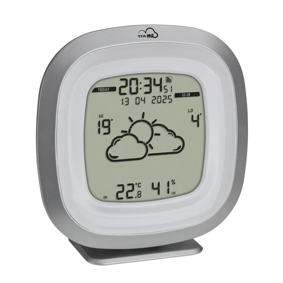 TFA Dostmann TFA.me ID-03 35.8101 WLAN-Wetterstation silber