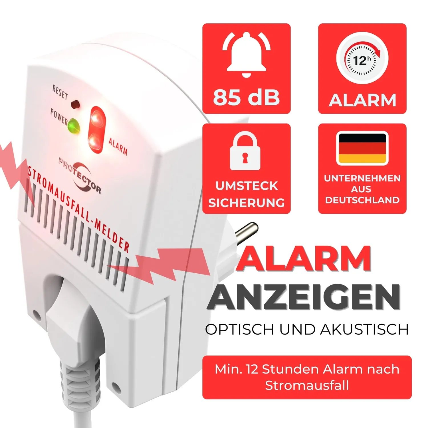 Protector SAM 1000 Stromausfallmelder 3500 W