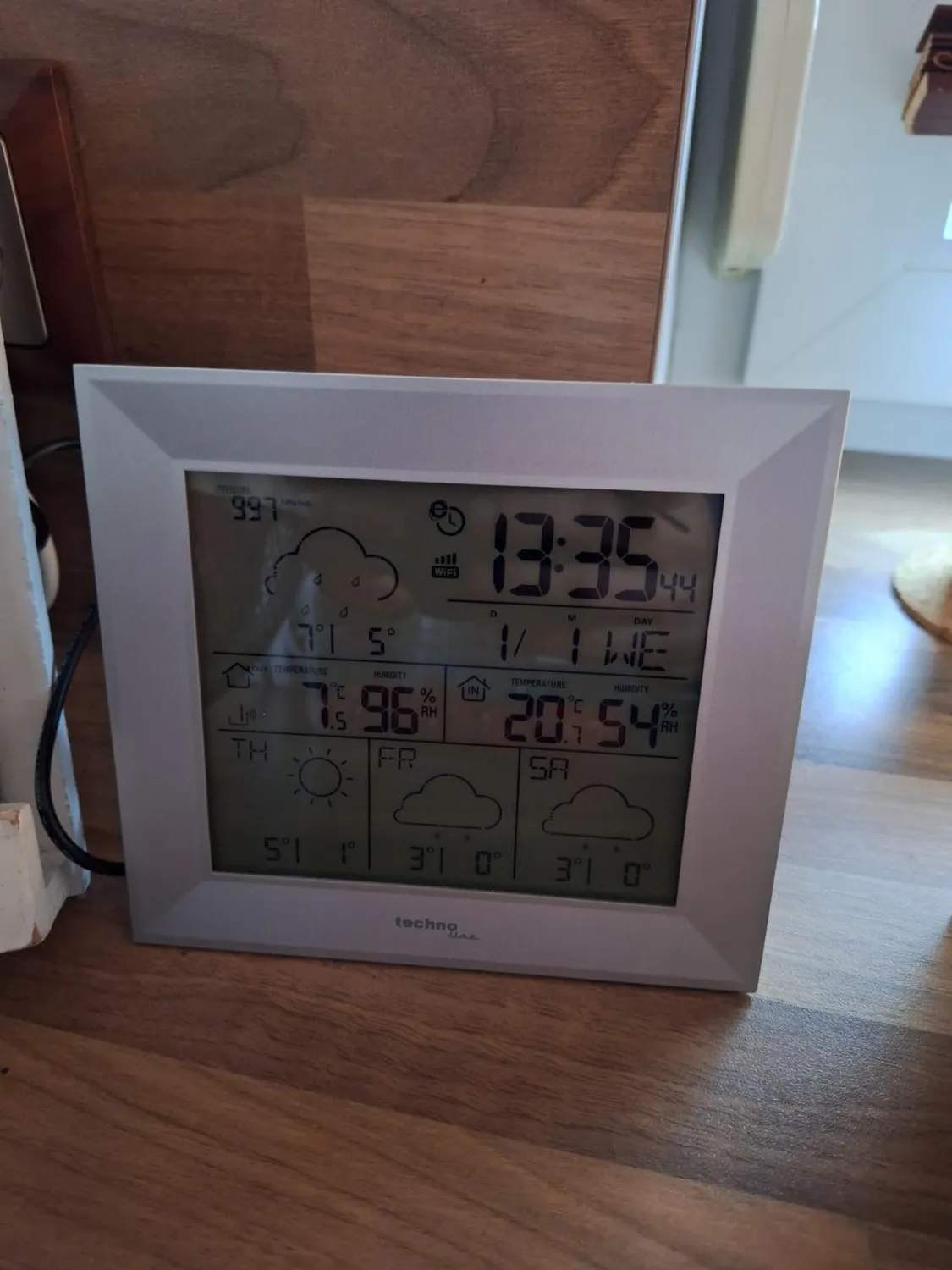 Technoline WD 2000 Wetterstation WLAN mit App und Sensor