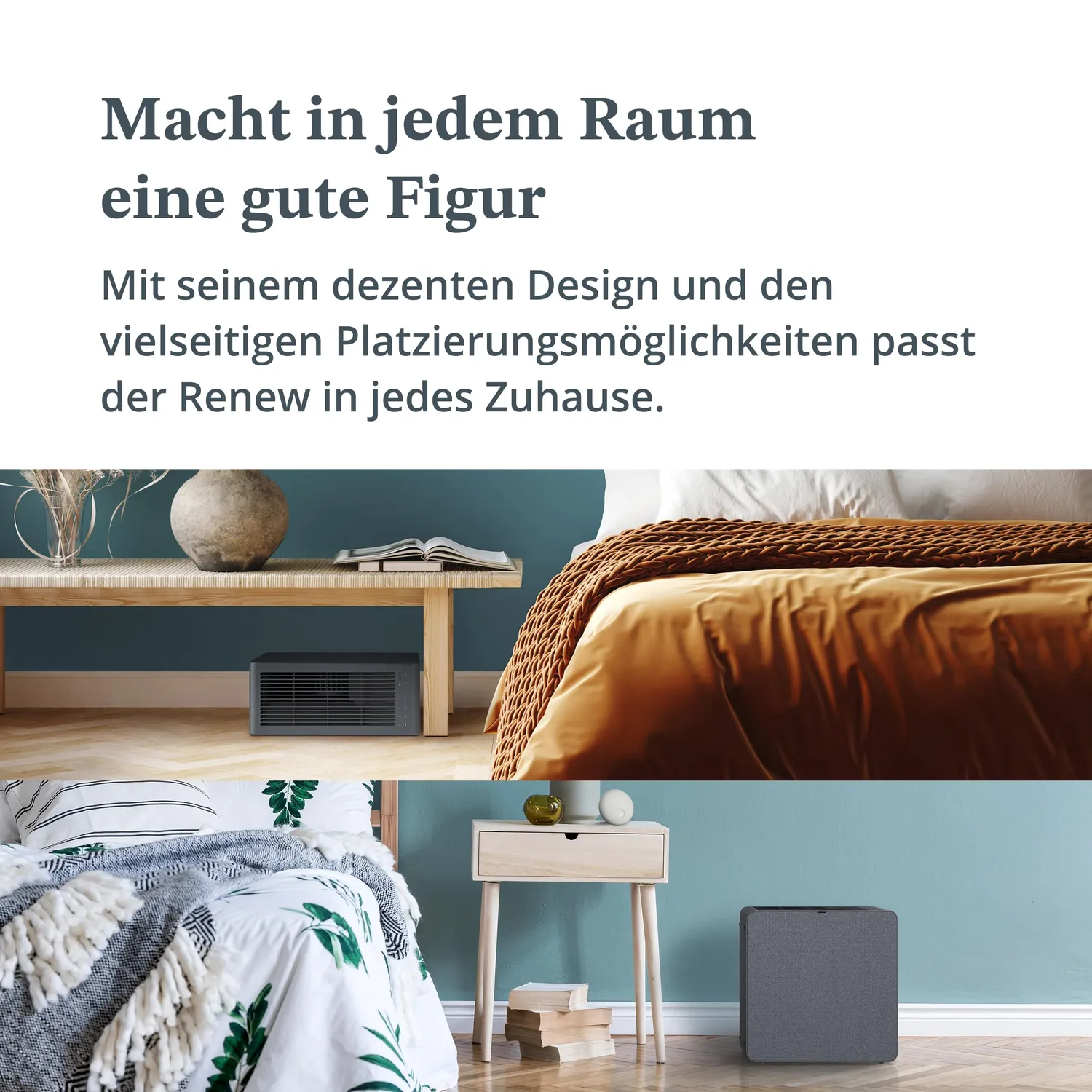 Airthings Renew Luftreiniger HEPA-13 für 49 m²