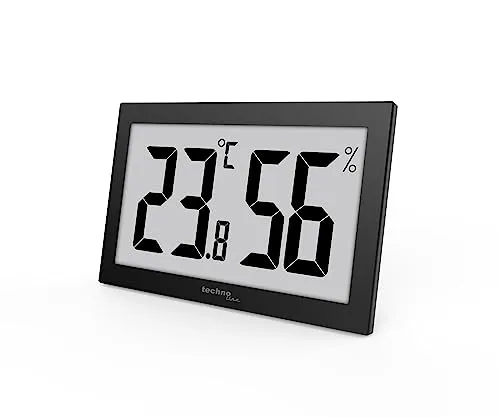 Technoline WS9465 Thermo-Hygrometer schwarz Jumbo-Display