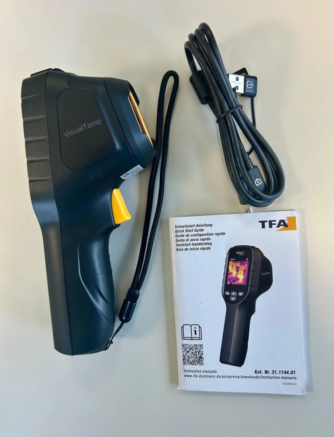 TFA Dostmann Visualtemp 31.1144 Wärmebildkamera -20 bis 550°C