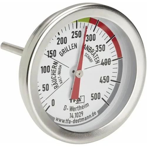 TFA Dostmann 14.1029 BBQ Thermometer analog bis 500 °C