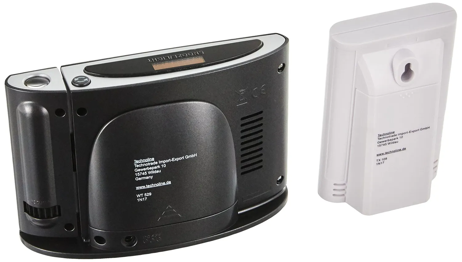 Technoline WT 529 Projektions-Funkwecker anthrazit