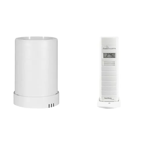 Technoline MA 10650 Regensensor weiß Push-App 0-300 mm/h