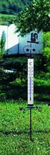 TFA Dostmann 12.2035 Gartenthermometer mit Wetterhahn