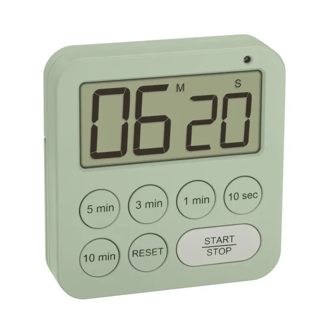 TFA Dostmann 38.2056 Timer digital grün magnetisch